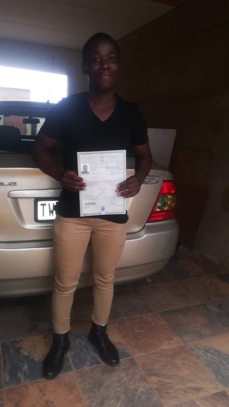 Elohim Driving School passing learner
