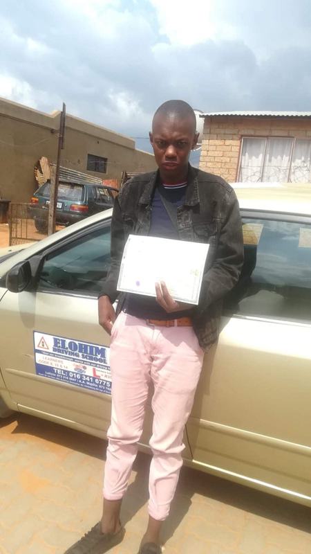 Elohim Driving School passing learner