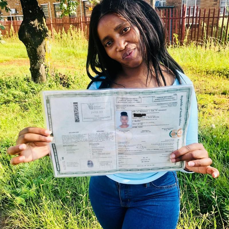 Elohim Driving School passing learner
