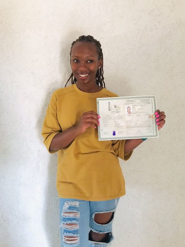 Elohim Driving School passing learner