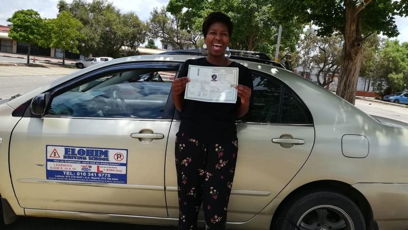 Elohim Driving School passing learner